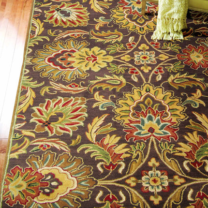 Chesterton 1028 Hand Tufted Brown Wool Rug Rugs TriadCommerceInc