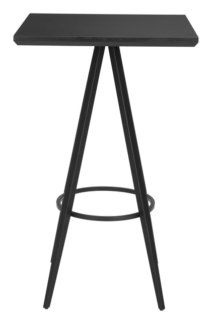 Tinos Bar Table Black Tables TriadCommerceInc   