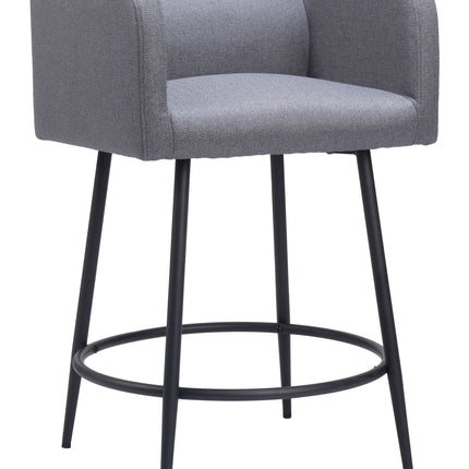 Horbat Counter Stool (Set of 2) Gray Counter Stools TriadCommerceInc Default Title  