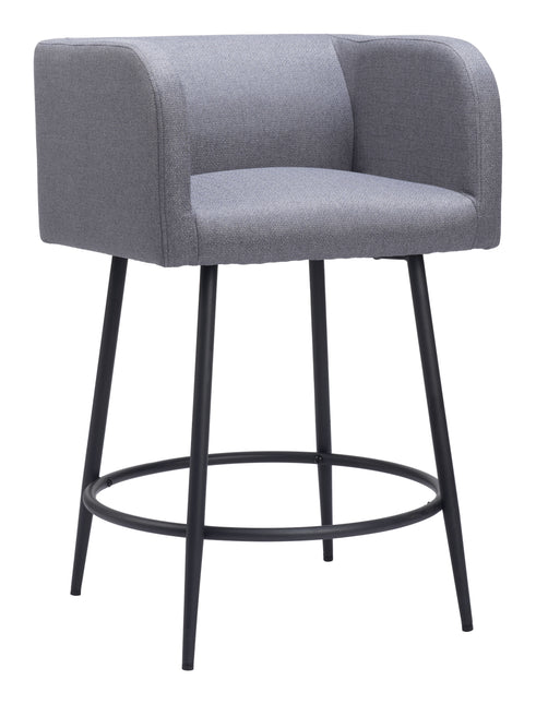 Horbat Counter Stool (Set of 2) Gray Counter Stools TriadCommerceInc Default Title  