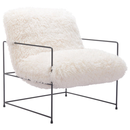 Pelut Accent Chair White Chairs TriadCommerceInc Default Title  