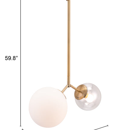 Constance Ceiling Lamp Brass Pendants TriadCommerceInc   