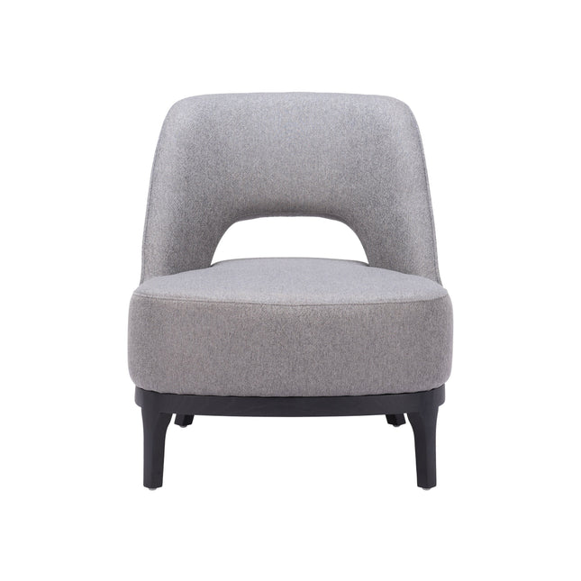 Mistley Accent Chair Gray Chairs TriadCommerceInc   