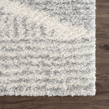 Trunding Plush Area Rug in Gray Rugs TriadCommerceInc