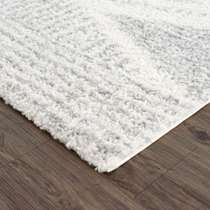 Trunding Plush Area Rug in Gray Rugs TriadCommerceInc