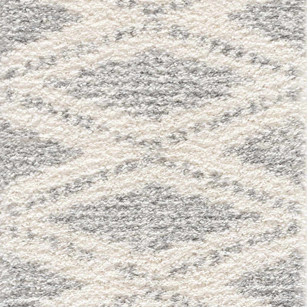 Trunding Plush Area Rug in Gray Rugs TriadCommerceInc 2'7" x 7'3" Runner