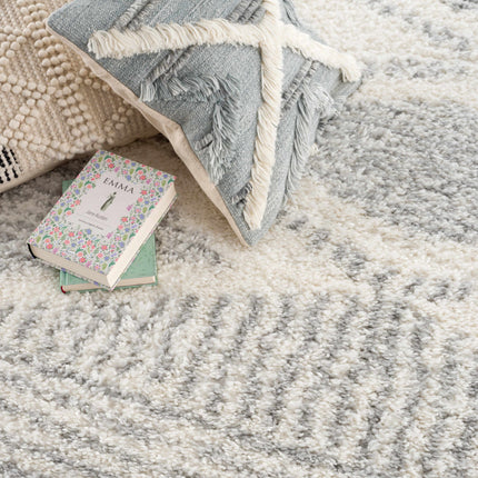 Trunding Plush Area Rug in Gray Rugs TriadCommerceInc