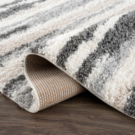 Zoya Irregular Striped Area Rug Rugs TriadCommerceInc