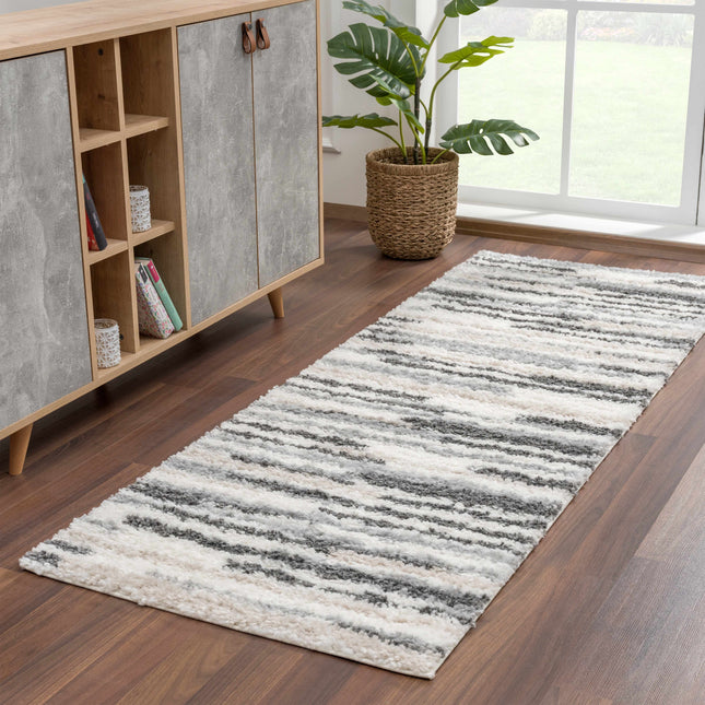 Zoya Irregular Striped Area Rug Rugs TriadCommerceInc