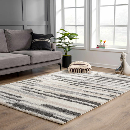 Zoya Irregular Striped Area Rug Rugs TriadCommerceInc