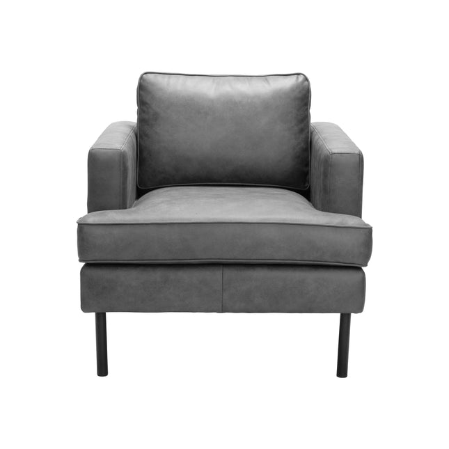 Decade Armchair Vintage Gray Seating TriadCommerceInc   