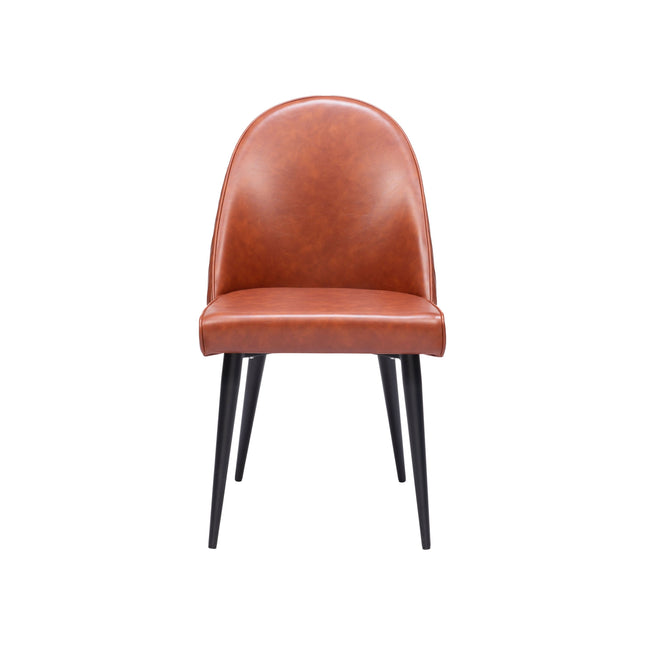 Silloth Armless Dining Chair (Set of 2) Brown Chairs TriadCommerceInc   