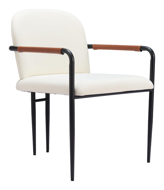 Sibu Dining Chair (Set of 2) Cream Chairs TriadCommerceInc Default Title  