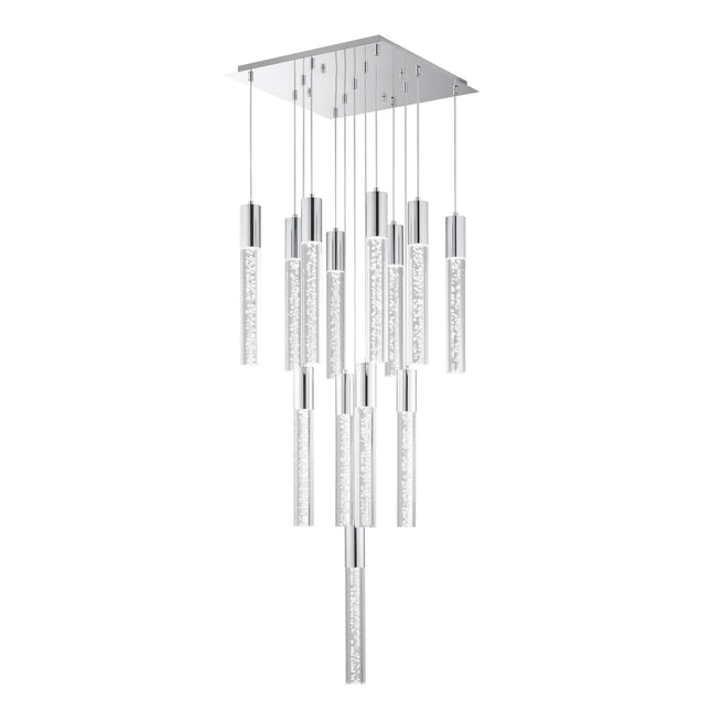 Sparkling Night Cylinder Chandelier 13 Light Pendant Home Decor > Lighting > Ceiling Lights > Pendant Lights > Cluster Pendants TriadCommerceInc