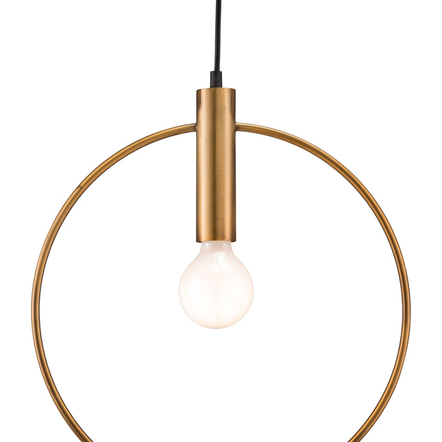 Irenza Ceiling Lamp Brass Pendants TriadCommerceInc   