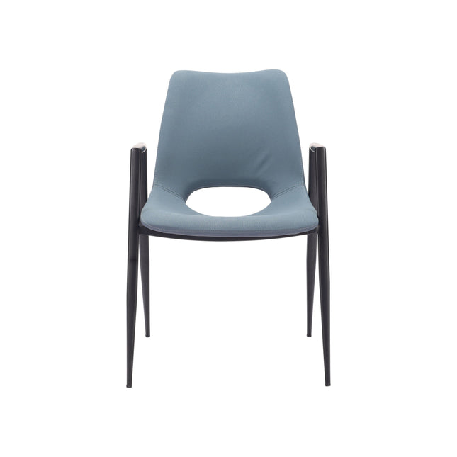 Desi Dining Chair (Set of 2) Blue Chairs TriadCommerceInc   