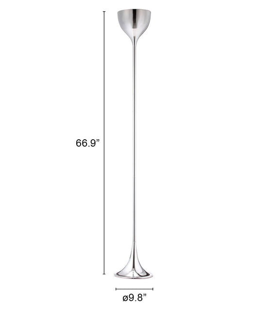 Neutrino Floor Lamp Chrome Home Decor > Lighting > Lamp > Floor Lamps TriadCommerceInc