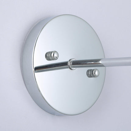 1-Light Modern Silver Wall Scone Light for Bedroom Home Decor > Lighting > Wall Lighting > Wall Sconces TriadCommerceInc