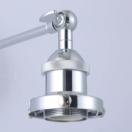 1-Light Modern Silver Wall Scone Light for Bedroom Home Decor > Lighting > Wall Lighting > Wall Sconces TriadCommerceInc