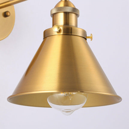 Rhem 1-Light Brass Wall Sconce Home Decor > Lighting > Wall Lighting > Wall Sconces TriadCommerceInc