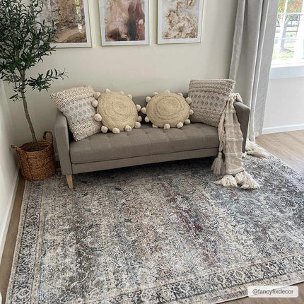 Olive Holi-2304 Washable Area Rug Rugs TriadCommerceInc