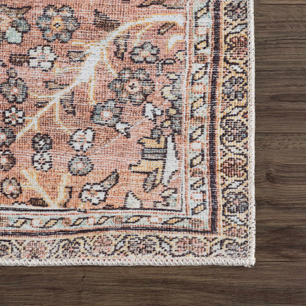 Flat Pile Urpi Red Washable Rug - Clearance Rugs TriadCommerceInc