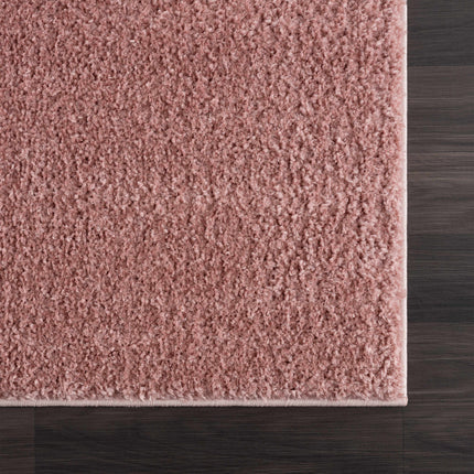 Judy Pink Washable Plush Rug - Clearance Rugs TriadCommerceInc