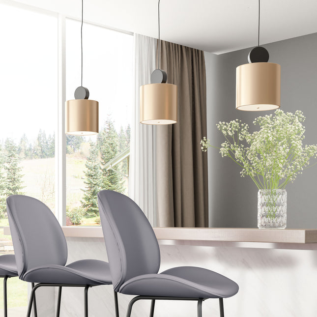 Myson Ceiling Lamp Gold & Black Home Decor > Lighting > Ceiling Lights > Pendant Lights TriadCommerceInc