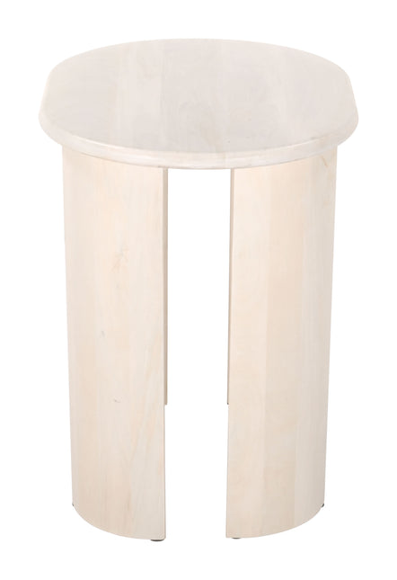 Risan Side Table Natural Side Tables TriadCommerceInc   