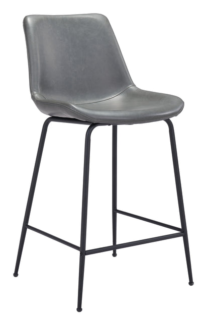 Byron Counter Stool Gray Counter Stools TriadCommerceInc Default Title  