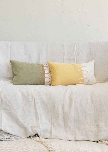 Landscapes Block Throw Pillow Pillows TriadCommerceInc