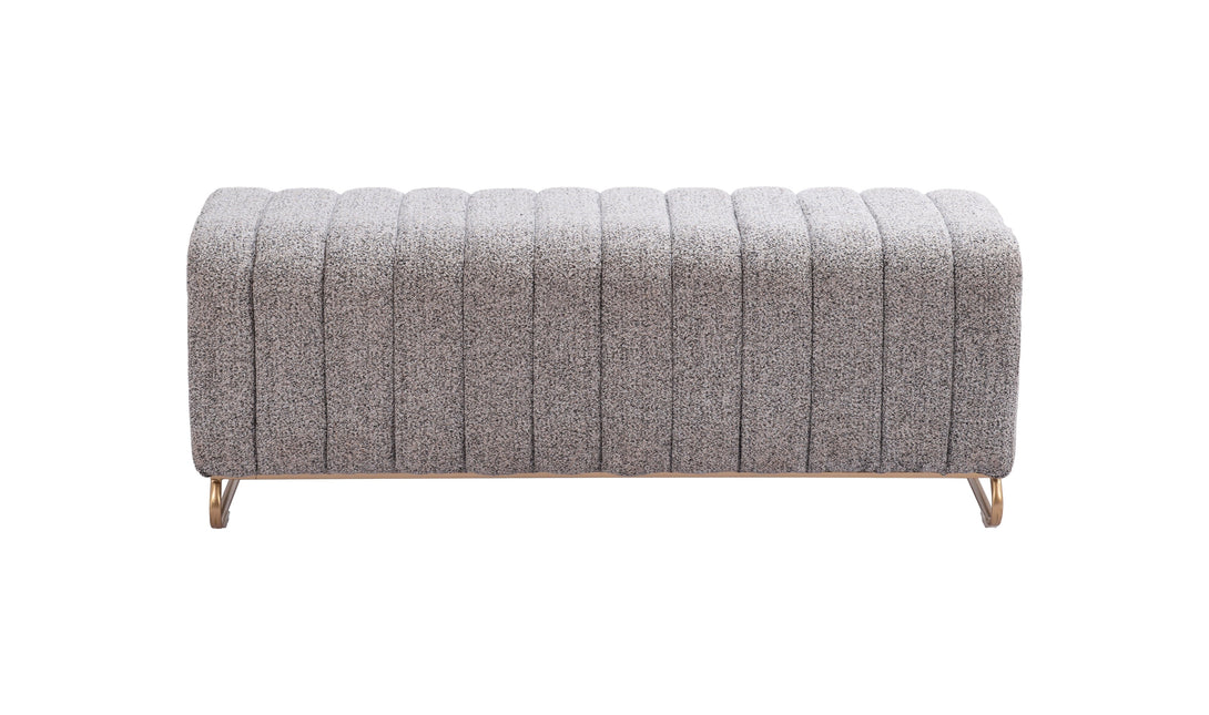 Pender Bench Stone Gray Benches TriadCommerceInc   