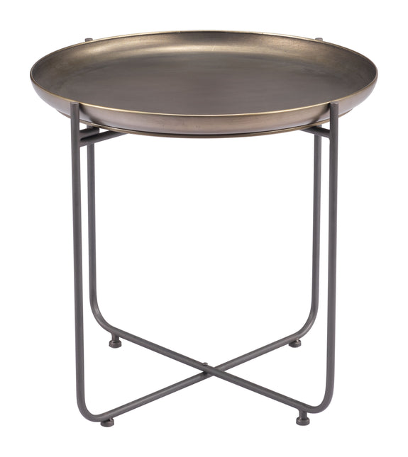Bronson Side Table Bronze Side Tables TriadCommerceInc   