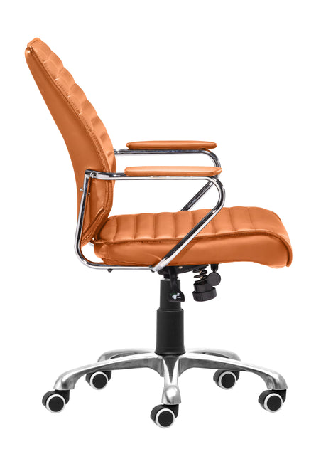 Enterprise Low Back Office Chair Orange Chairs TriadCommerceInc   
