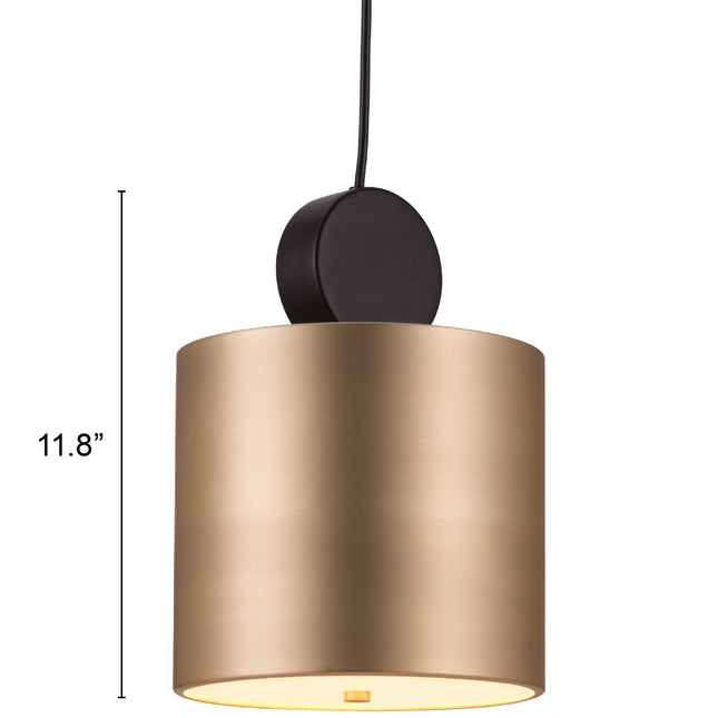 Myson Ceiling Lamp Gold & Black Pendants TriadCommerceInc   