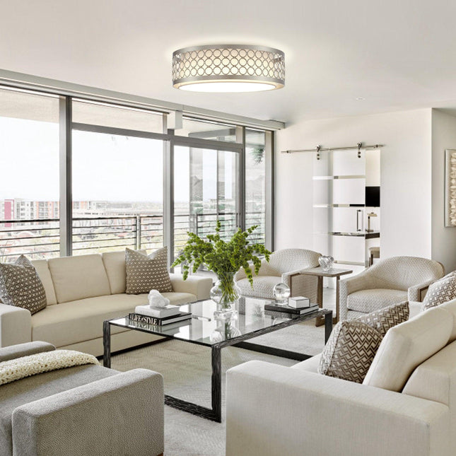 15 Inch Modern LED Flush Mount Lighting Fixture Home Decor > Lighting > Ceiling Lights > Flush Mount Ceiling Lights TriadCommerceInc