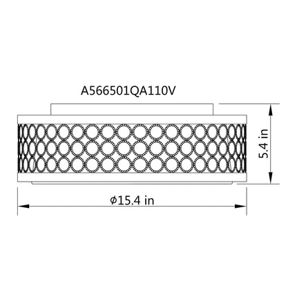 Modern LED Flush Mount Ceiling Light Home Decor > Lighting > Ceiling Lights TriadCommerceInc