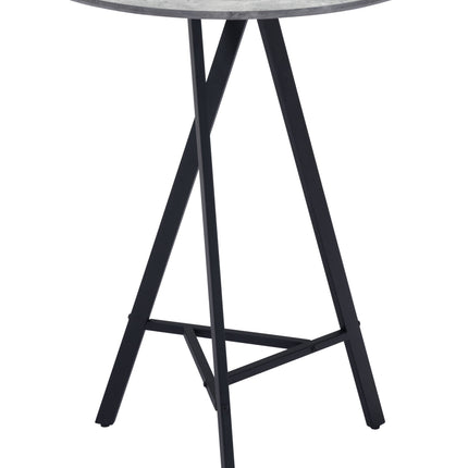 Metz Bar Table Gray Tables TriadCommerceInc   
