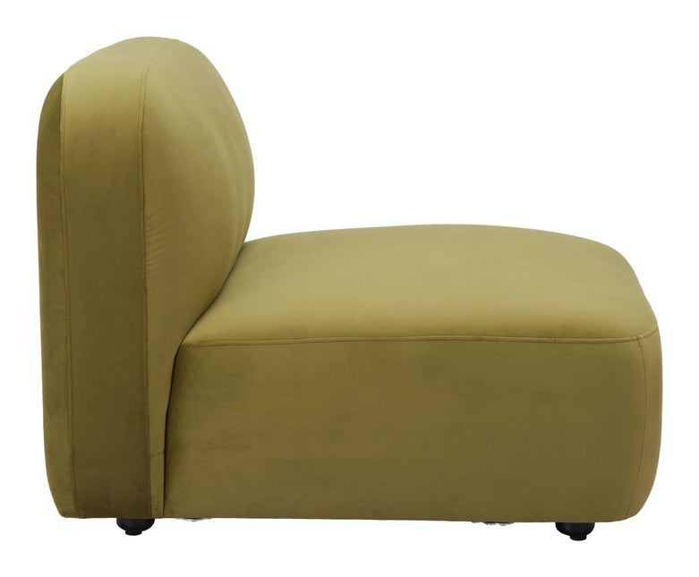 Biak Middle Chair Green Sofas TriadCommerceInc   