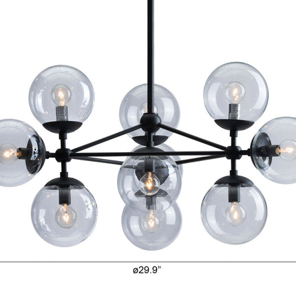 Belfast Ceiling Lamp Black Pendants TriadCommerceInc