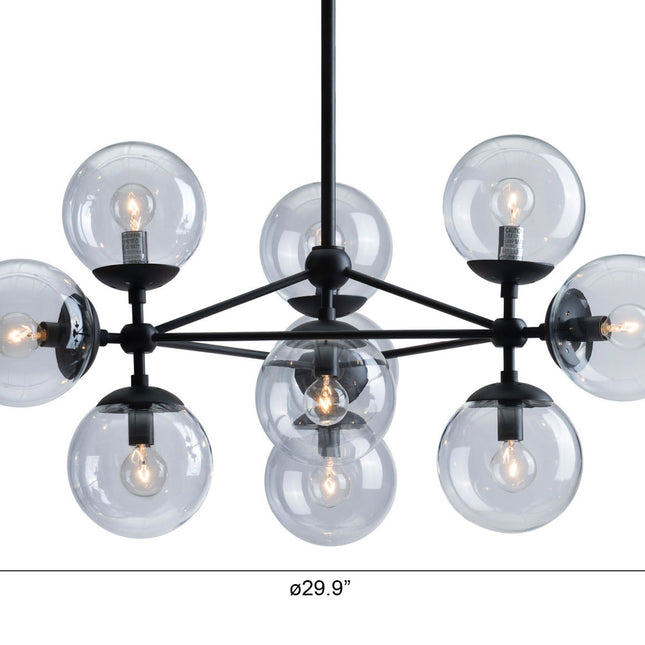 Belfast Ceiling Lamp Black Pendants TriadCommerceInc