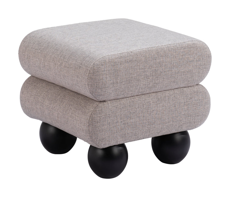 Davao Ottoman Gray Ottomans TriadCommerceInc Default Title  