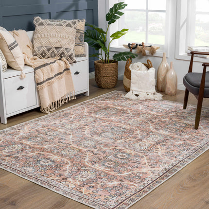 Flat Pile Urpi Red Washable Rug - Clearance Rugs TriadCommerceInc