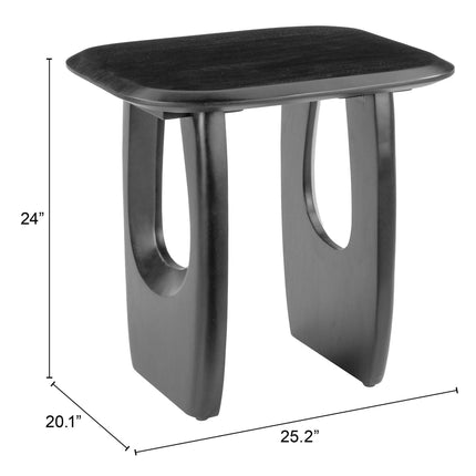Arasan Accent Table Black Accent tables TriadCommerceInc   