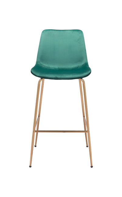 Tony Barstool Green & Gold Barstools TriadCommerceInc   