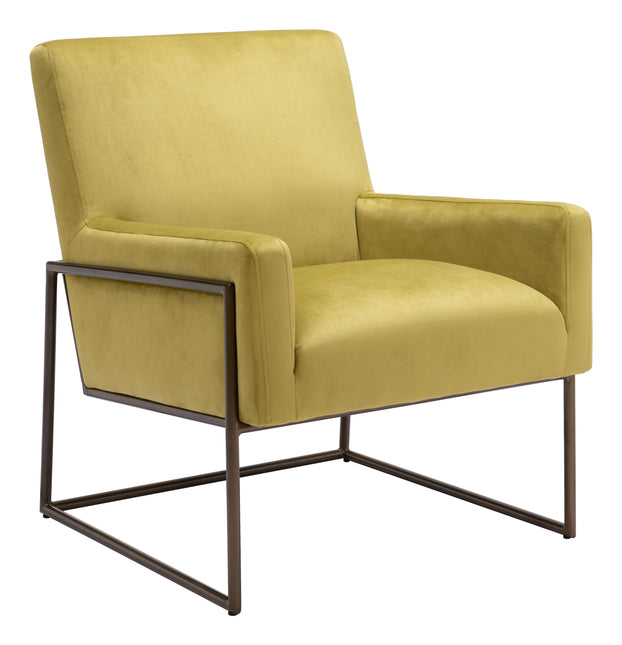 New York Accent Chair Olive Green Chairs TriadCommerceInc Default Title