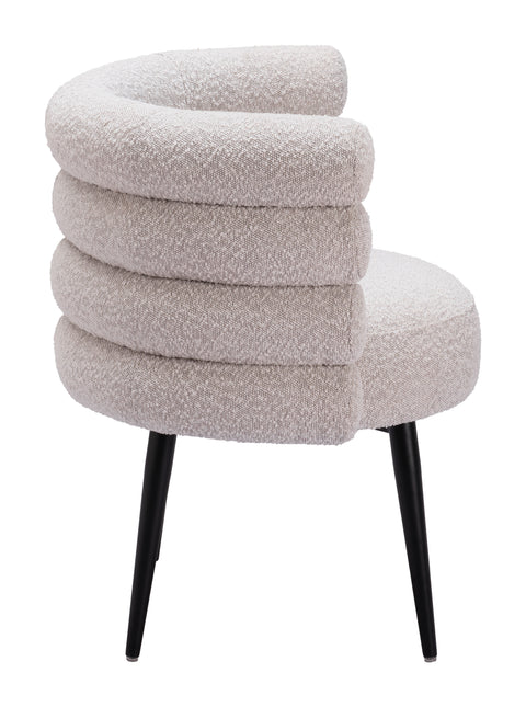 Grena Dining Chair Misty Gray Chairs TriadCommerceInc   