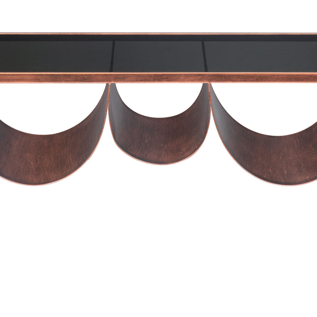 Aveiro Coffee Table Copper & Black Coffee Tables TriadCommerceInc   