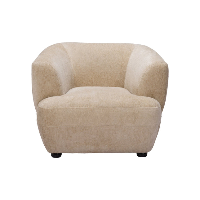 Bekker Accent Chair Golden Beige Chairs TriadCommerceInc   
