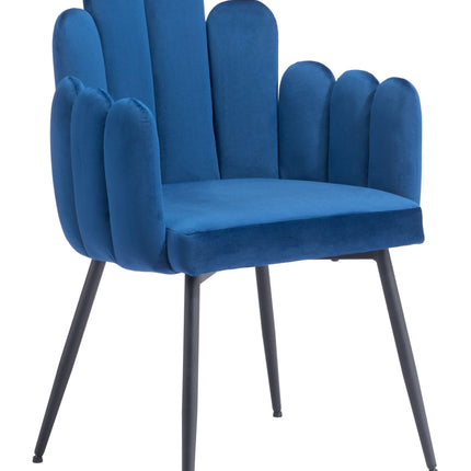 Noosa Dining Chair (Set of 2) Navy Blue Chairs TriadCommerceInc Default Title  
